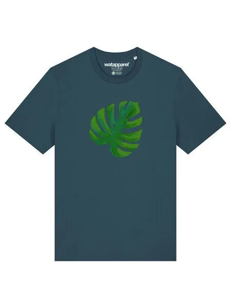 watapparel watapparel T-Shirt Unisex Monstera 2.0, Stargazer, – Produktbild 2 von 3