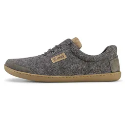 Doghammer Doghammer Barfußschuh aus deutscher Wolle - Terrar Wool greyish – Produktbild 1 von 1