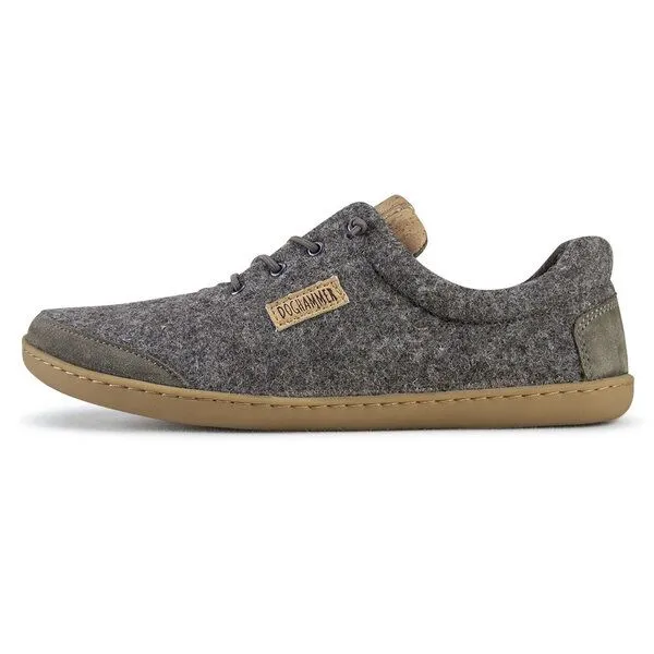 Doghammer Doghammer Barfußschuh aus deutscher Wolle - Terrar Wool greyish, Grau (greyish), – Produktbild 1 von 2