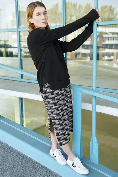 Sophia Schneider-Esleben Sophia Schneider-Esleben Tube Skirt Haniel - Damenrock aus Bio-Baumwolle – Produktbild 2 von 3