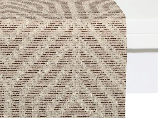 Nature by Adam Nature by Adam Tischläufer aus 100% Bio-Baumwolle - Made in Germany - Easy Diamond, Dunkelbraun, – Produktbild 1 von 4