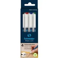 Schneider Schneider 4er-Set Universalmarker "Maxx 225 M", farbig sortiert – Produktbild 1 von 1