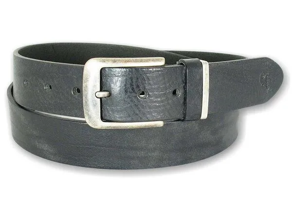 Greenbelts Greenbelts Herren Ledergürtel BARRIE, Black, – Produktbild 2 von 4