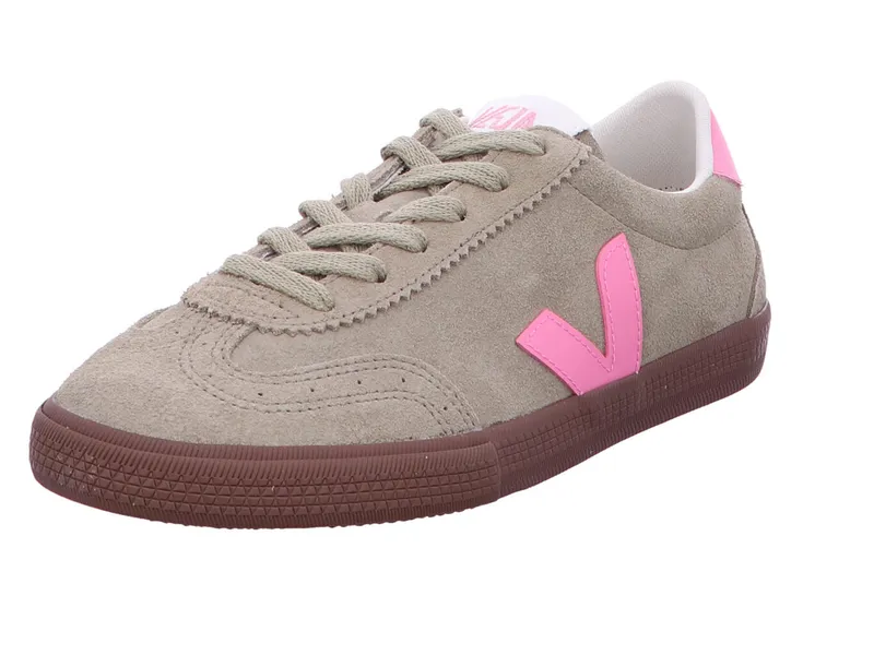 Veja Veja Damen-Sneaker Volley Suede Taupe Malibu Bark – Produktbild 6 von 8