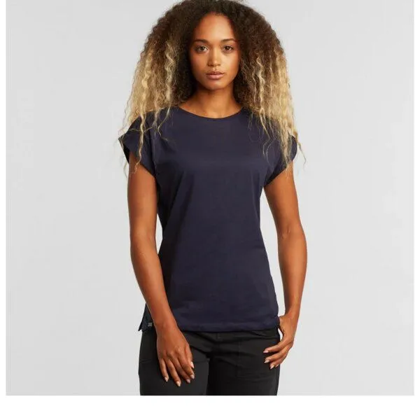 Dedicated Dedicated T-Shirt Visby Base, Navy, – Produktbild 1 von 4