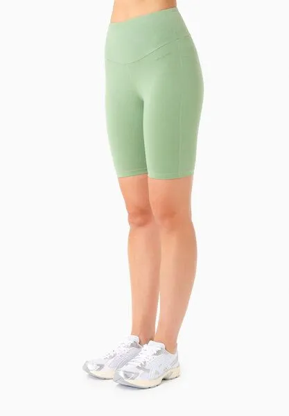 ORGANICATION ORGANICATION LILLY | Biker-Shorts aus Bio-Baumwolle, Mineral green, – Produktbild 3 von 4