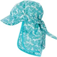 Pickapooh Pickapooh Baby und Kinder Sommerhut mit Nackenschutz Libelle slate gr Gr.48 – Produktbild 1 von 1