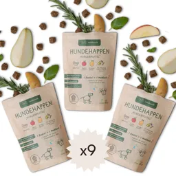 Hunderunde Hunderunde Morgenmuffel vegane Snacks 1,125 kg – Produktbild 1 von 1