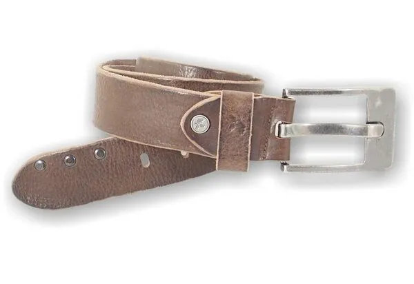 Greenbelts Greenbelts Herren Ledergürtel PERCY, Braun, – Produktbild 4 von 4