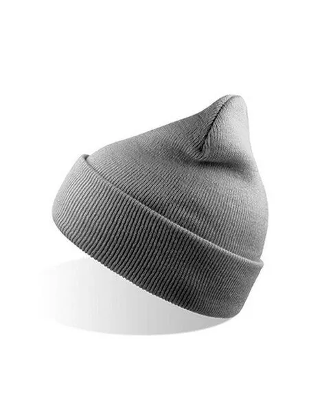 Atlantis Headwear Atlantis Headwear Atlantis Mütze mit Bund in 35 Farben erhältlich, Hellgrau, – Produktbild 1 von 2