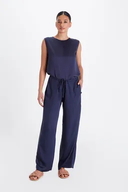 Neu Nomads Neu Nomads Damen vegan Hose Mit Weitem Bein Palazzo Midnight – Produktbild 1 von 1