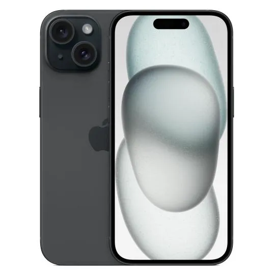 Apple Apple iPhone 15 256GB, Schwarz, – Produktbild 1 von 1
