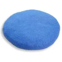 Frida Feeling Frida Feeling Filz Sitzkissen, Ø ca 35 cm, gefüllt - verschiedene Farben, Helles blau, – Produktbild 1 von 1