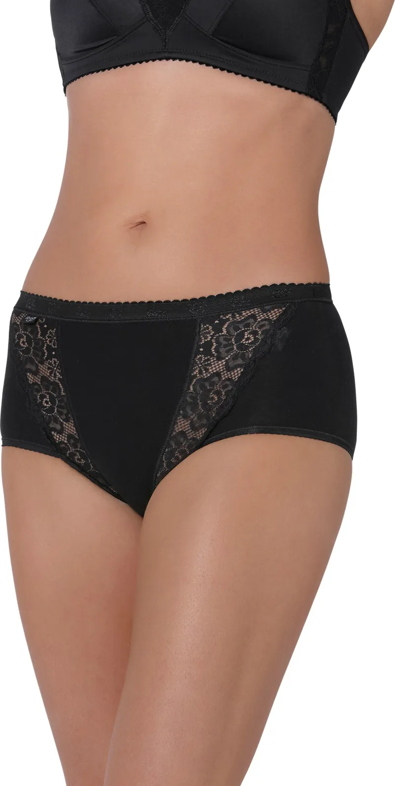 Sloggi Taillenslip schwarz, Schwarz, – Produktbild 2 von 2