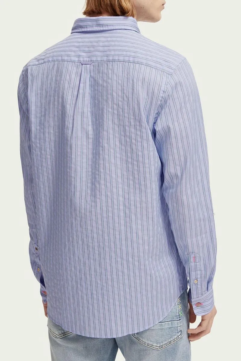 Scotch and Soda Scotch and Soda Hemd Streifen Hellblau, Hellblau, – Produktbild 1 von 5