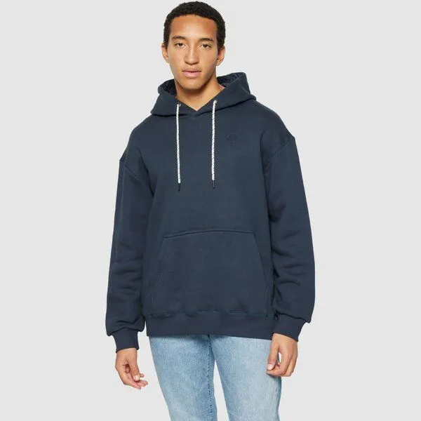 KnowledgeCotton Apparel KnowledgeCotton Apparel Pullover Loose Heavy Sweat Hoodie, Weiß (egret), – Produktbild 1 von 4