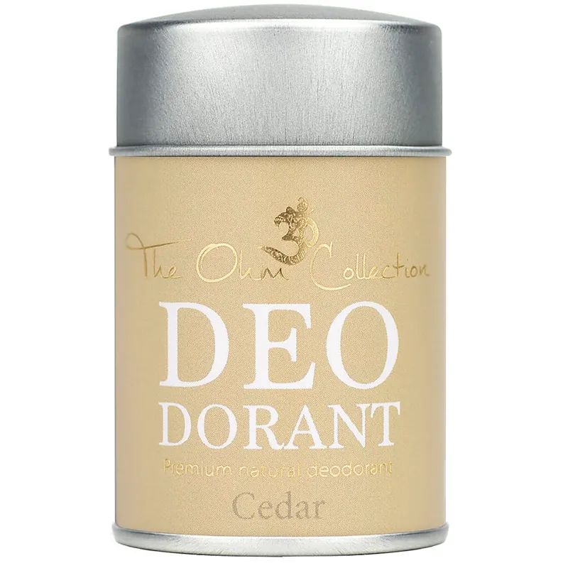 The Ohm Collection The Ohm Collection Deodorant Powder Cedar - 120gr – Produktbild 1 von 1
