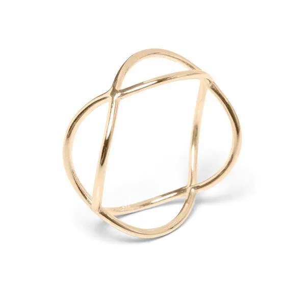 Jonathan Radetz Jewellery Jonathan Radetz Jewellery Ring TIMESTWO, Gold 585, 14 karat, Größe 50 - 56 – Produktbild 1 von 1