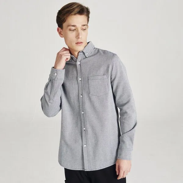 Givn Berlin Givn Berlin Herren Hemd mit Button-down-Kragen aus Bio-Baumwolle "Marlon", Blau (blue), – Produktbild 1 von 4