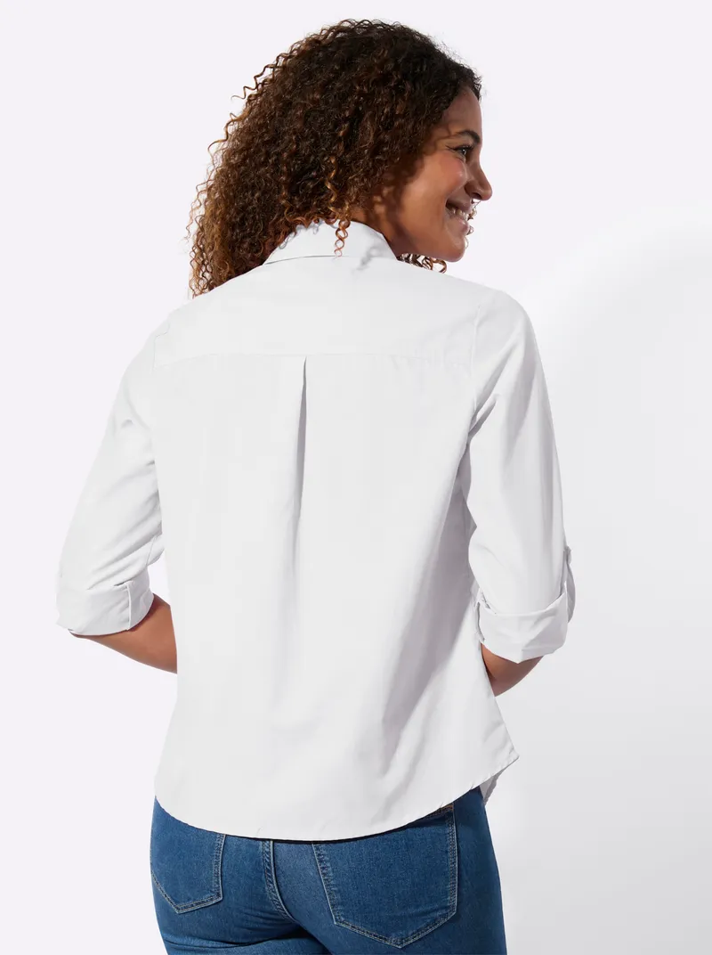 Witt Hemdbluse ecru, Ecru, – Produktbild 2 von 2