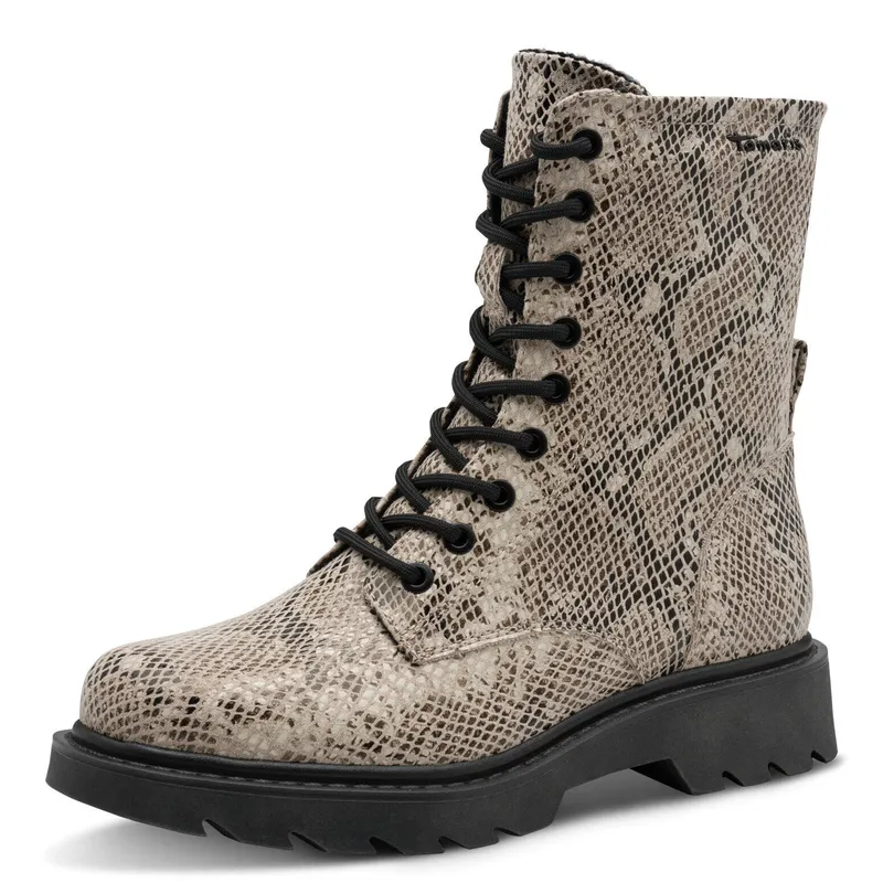 Tamaris Tamaris M2527641 Damen Schnürboots, Beige, – Produktbild 1 von 6