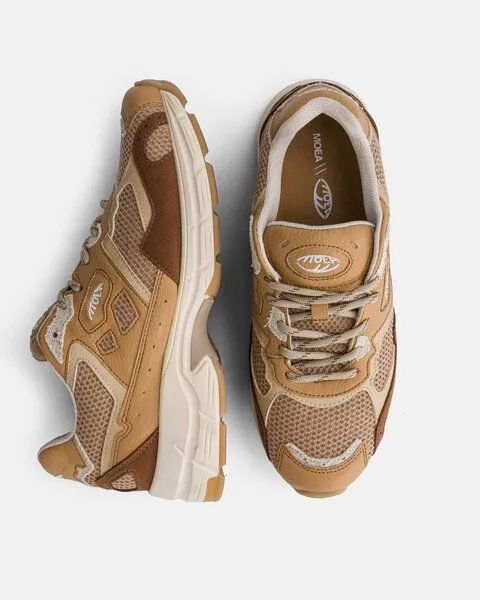 MoEa MoEa Sneakers Rush - Full Camel - Corn, Brown, – Produktbild 3 von 4