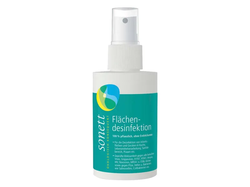 Sonett Sonett Flächendesinfektionmittel mit Salbei- & Lavendelöl, 100 ml – Produktbild 1 von 2