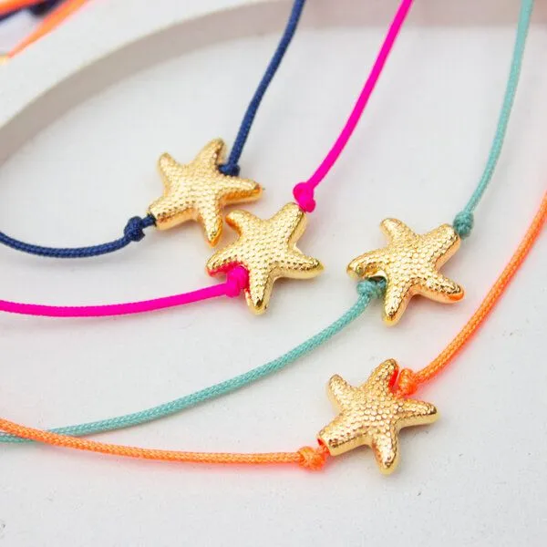 Bow & Hummingbird Bow & Hummingbird Armband auf Karte - Seesternchen, Salbei, – Produktbild 3 von 3