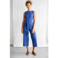 Jyoti - Fair Works Jyoti - Fair Works Damen vegan Jumpsuit Anusha Kobaltblau – Produktbild 1 von 1