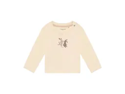 Noppies Langarmshirt Print Hasen Buttercream 68 – Produktbild 1 von 1
