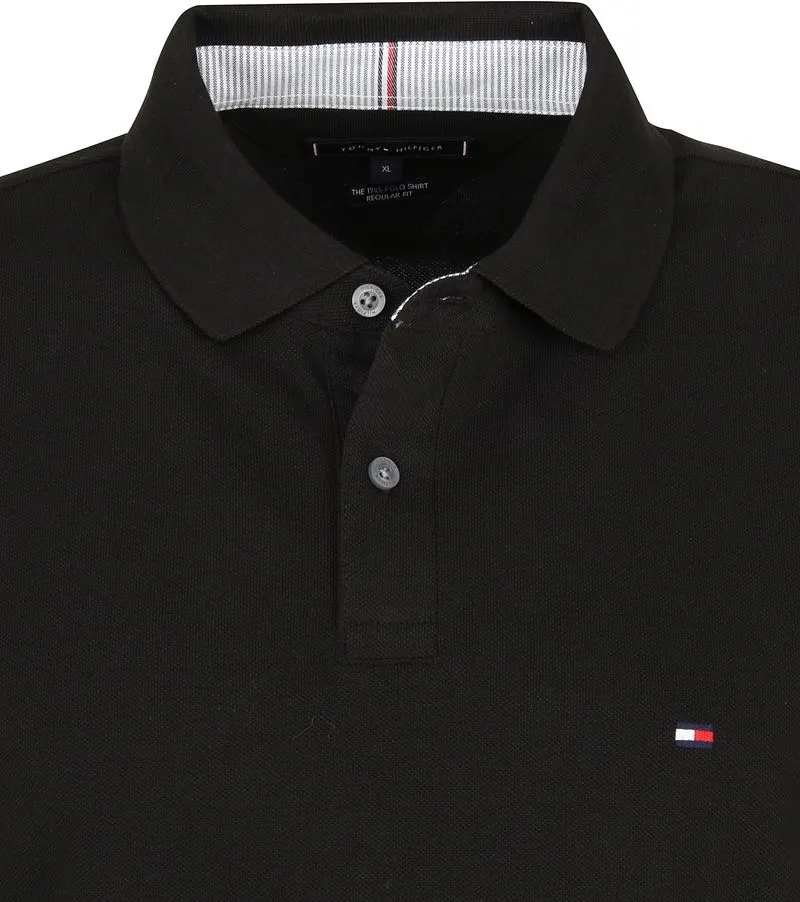 Tommy Hilfiger Tommy Hilfiger Core 1985 Polo Shirt Schwarz - Größe XXL, Schwarz, – Produktbild 4 von 5