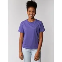 watapparel watapparel T-Shirt Frauen Sag niemals nie, Purple love, – Produktbild 1 von 1