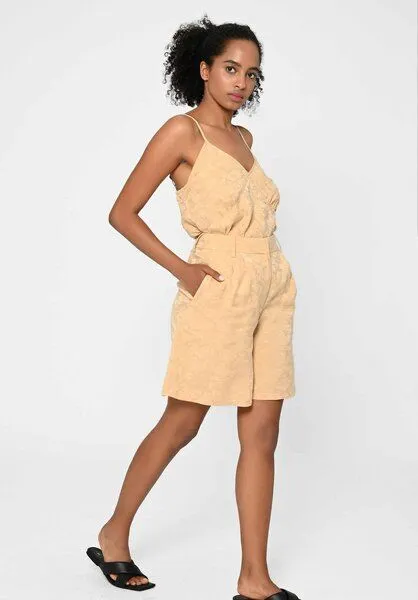 Lovjoi Lovjoi Shorts CABANAA aus TENCEL Lyocell, Brown sugar (beige), – Produktbild 2 von 4