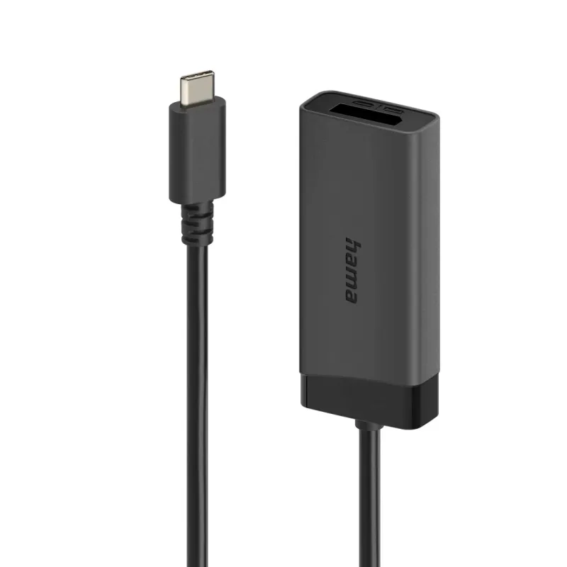 Hama Hama Video-Adapter, USB-C-Stecker - DisplayPort/HDMI™-Buchse, Ultra-HD 4K@60hz – Produktbild 1 von 6