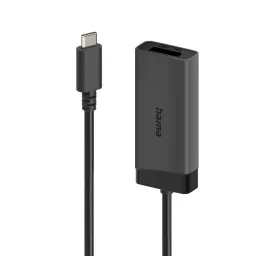Hama Hama Video-Adapter, USB-C-Stecker - DisplayPort/HDMI™-Buchse, Ultra-HD 4K@60hz – Produktbild 1 von 1