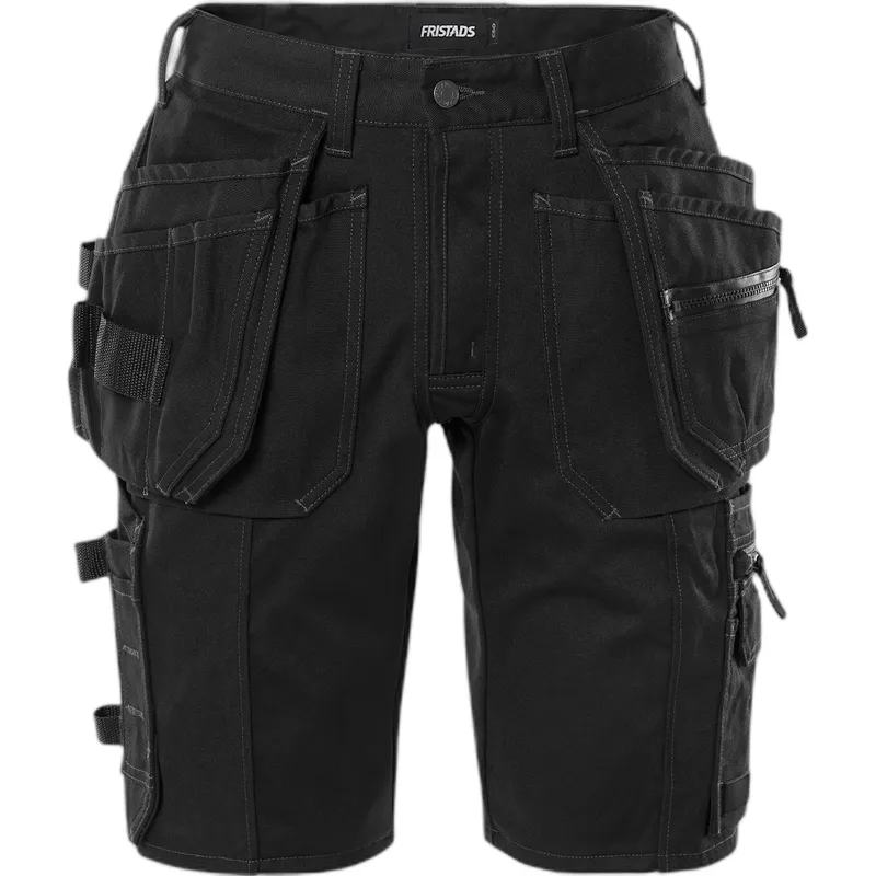 Fristads Damen-Bermudas artisanale Fristads 2527 GCYD, Noir, – Produktbild 2 von 2