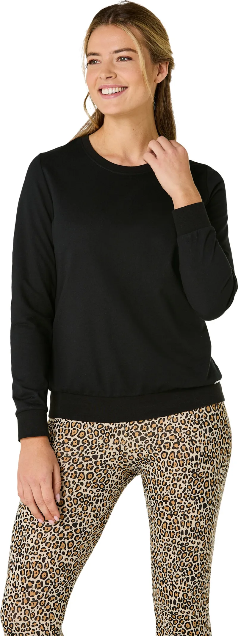 feel good Shirt schwarz, Schwarz, – Produktbild 2 von 2