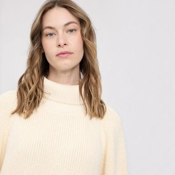 Mazine Mazine Chunky Knit Turtle Neck Jumper – Produktbild 3 von 4
