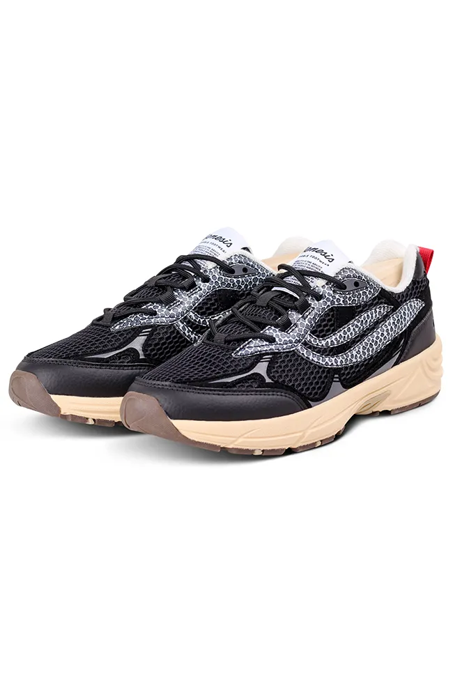 Genesis Genesis Damen vegan Sneaker G-Eco`99 Embo Schwarz Grau, Schwarz, – Produktbild 2 von 2