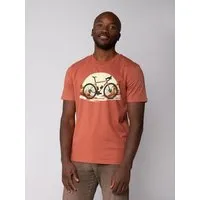 watapparel watapparel T-Shirt Unisex Gravelbike, Heritage brown, – Produktbild 1 von 1