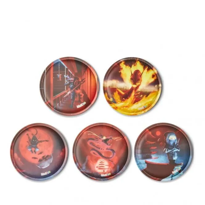 Ergobag Ergobag Kletties Matt Set (5-tlg.) Feuerdrache, Multicolored, – Produktbild 1 von 1
