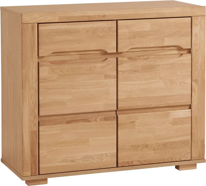 OTTO home Kommode Denis, Breite 98,5 cm, Braun, – Produktbild 1 von 5