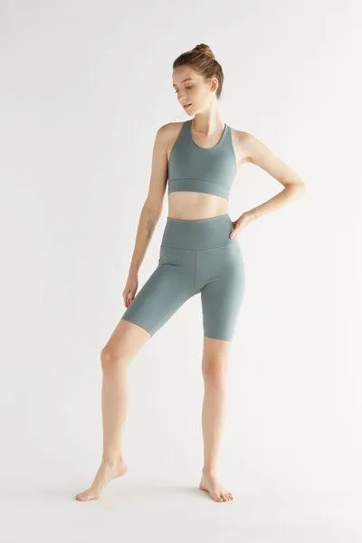 True North True North Bio-Damen-Sport-Short, Teal, – Produktbild 2 von 5