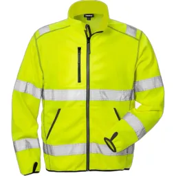 Fristads Wasserdichte Softshell-Jacke Klasse 3 mit hoher Sichtbarkeit Fristads 4840 SSL – Produktbild 1 von 1