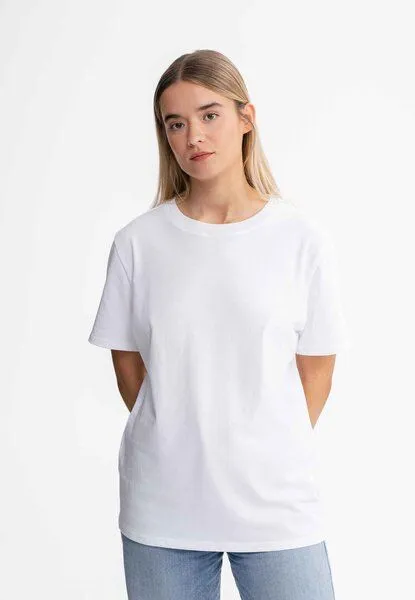 MELA T-Shirt schwer KASHVI | von MELA | Fairtrade & GOTS zertifiziert, Weiss, – Produktbild 1 von 4
