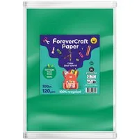 Clairefontaine 100 Blatt Tonpapier DIN A4 "forever craft paper" 120g/m² grün – Produktbild 1 von 1