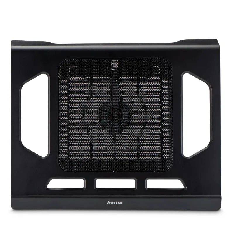 Hama Hama "Laptop-Kühler ""Black"", leise, bis 40 cm (15,6""), Schwarz (00126809)" – Produktbild 2 von 6