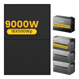Anker 3x Anker Solarbank 3 E2700 Pro mit Power Dock Multisystem, mit 18 x 500 Bifaziale Solarmodule, by Powerness - ohne Smart Meter / Standardversand – Produktbild 1 von 1