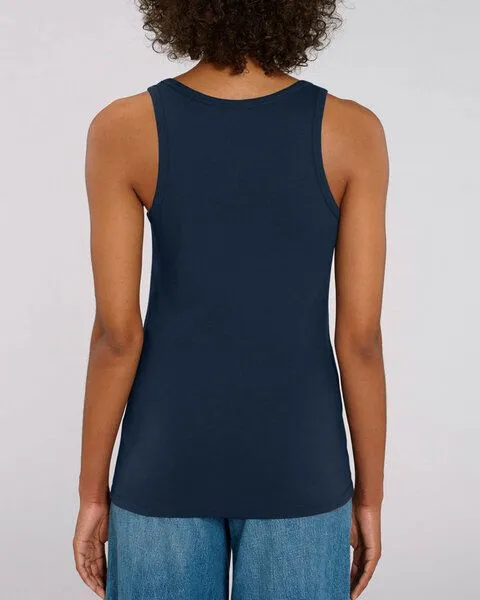 Human Family Human Family Bio Damen Sommer Tanktop - Glow "No Planet B" - weitere Farben, Navy, – Produktbild 2 von 2