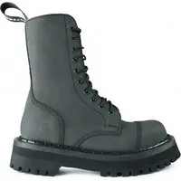 Altercore Altercore Herren vegan Stiefel 353 Veganes Nubukleder Schwarz, Dunkelgrün, – Produktbild 2 von 3